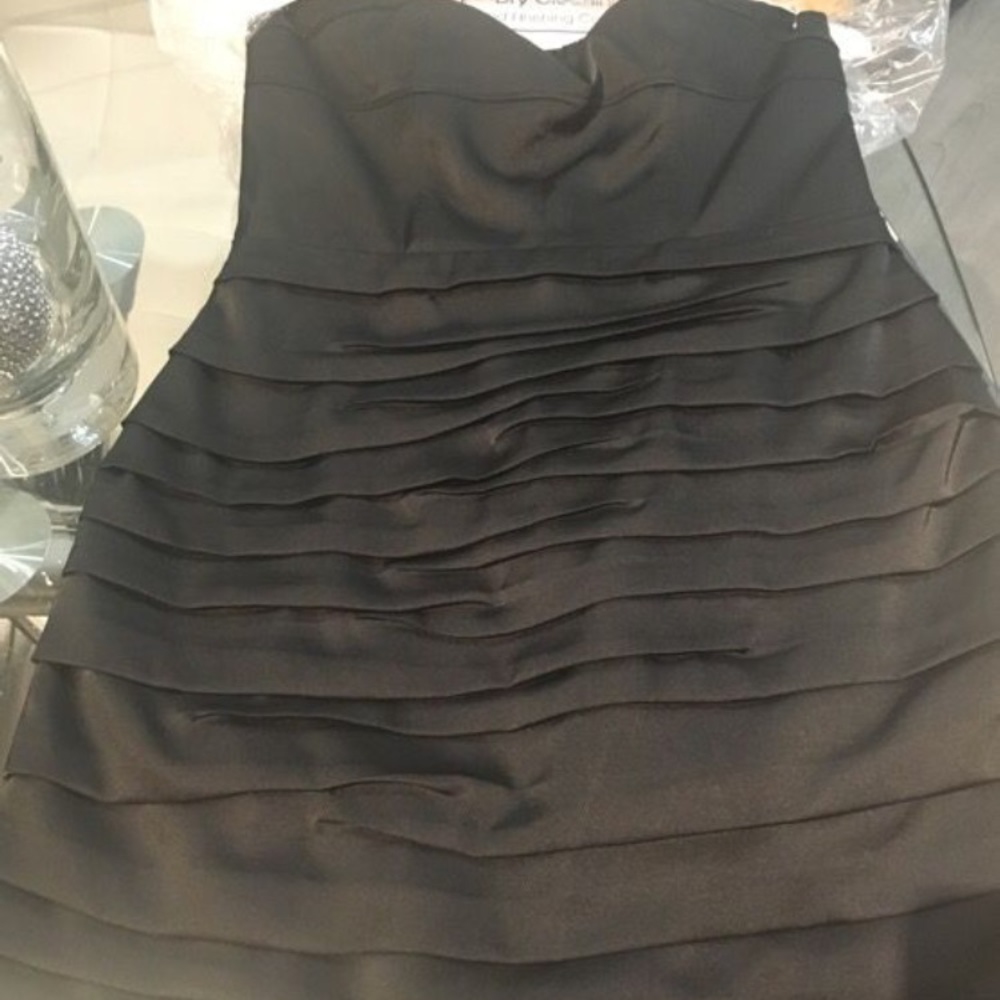 Express black cocktail dress